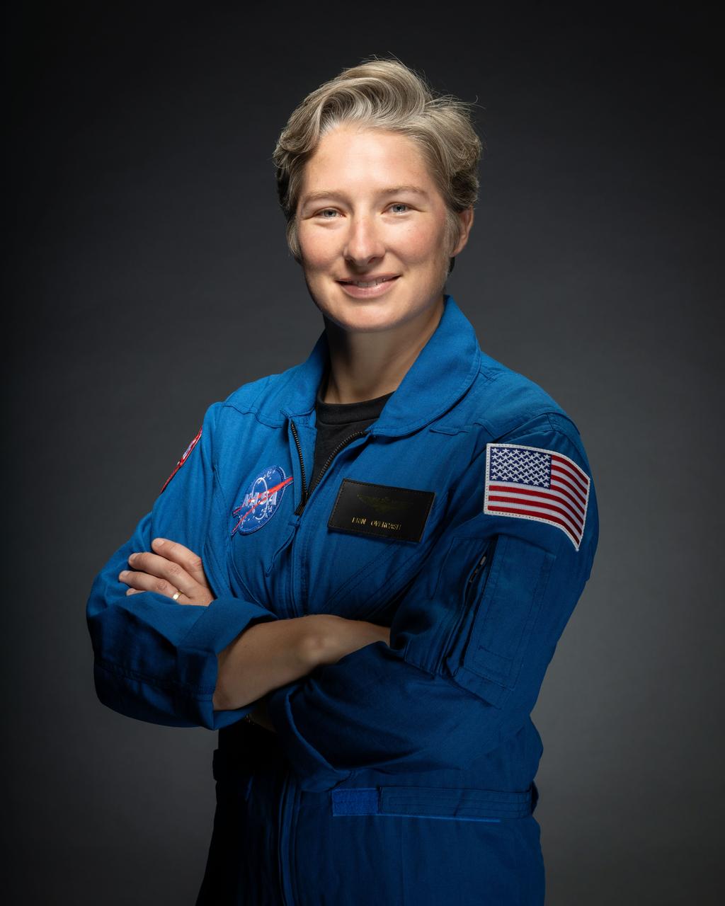 jsc2025e074941 (September 15, 2025) --- Erin Overcash was selected by NASA to join the 2025 astronaut candidate class. She reported for duty in September 2025. Credit: NASA/Bill Stafford