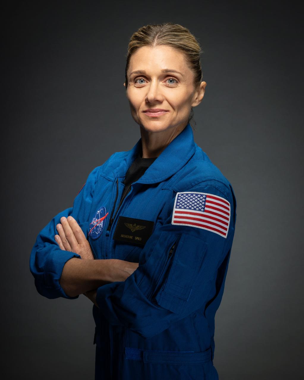 jsc2025e074948 (September 16, 2025) --- Katherine Spies was selected by NASA to join the 2025 astronaut candidate class. She reported for duty in September 2025. Credit: NASA/Bill Stafford