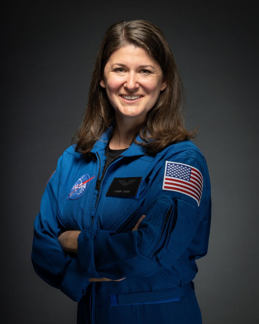 jsc2025e074954 (September 16, 2025) --- Lauren Edgar was selected by NASA to join the 2025 astronaut candidate class. She reported for duty in September 2025. Credit: NASA/Bill Stafford