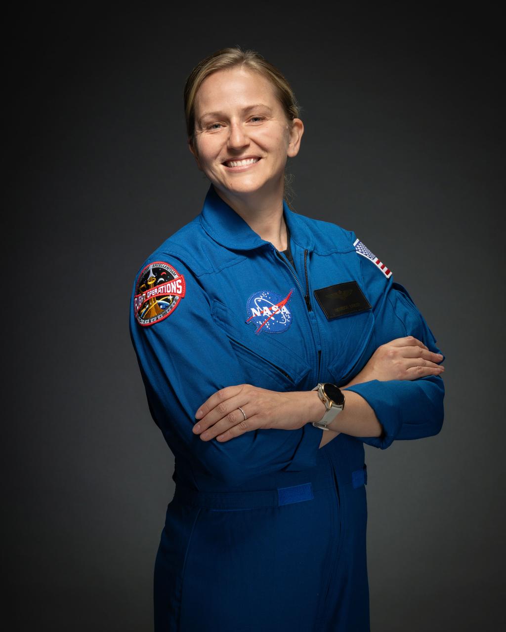 jsc2025e074968 (September 15, 2025) --- Rebecca “Becky” Lawler was selected by NASA to join the 2025 astronaut candidate class. She reported for duty in September 2025. Credit: NASA/Bill Stafford