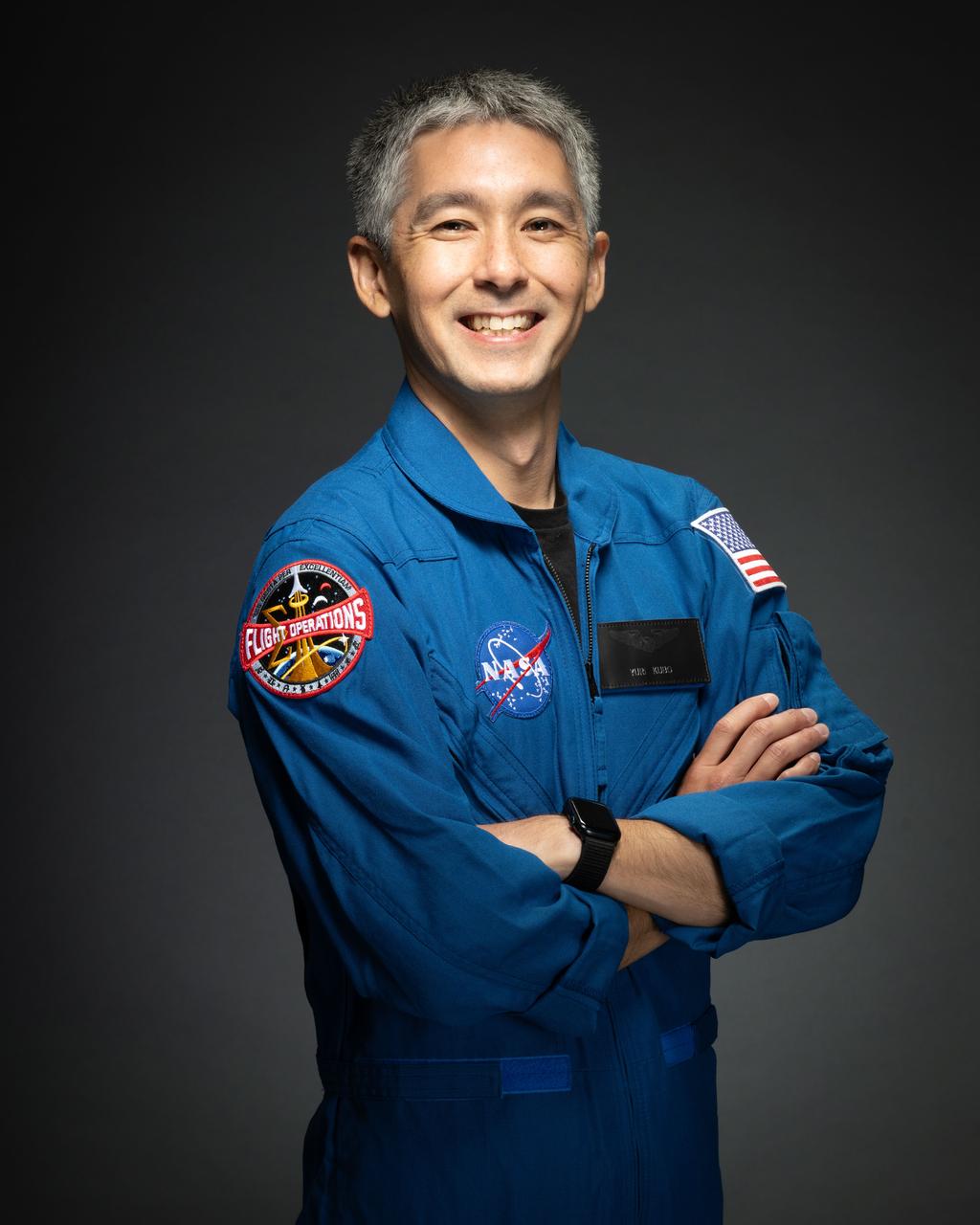 jsc2025e074973 (September 15, 2025) --- Yuri Kubo was selected by NASA to join the 2025 astronaut candidate class. He reported for duty in September 2025. Credit: NASA/Bill Stafford