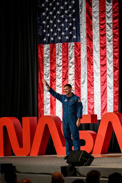NASA image: NASA 2025 Astronaut Candidate Ben Bailey at Announcement Ceremony