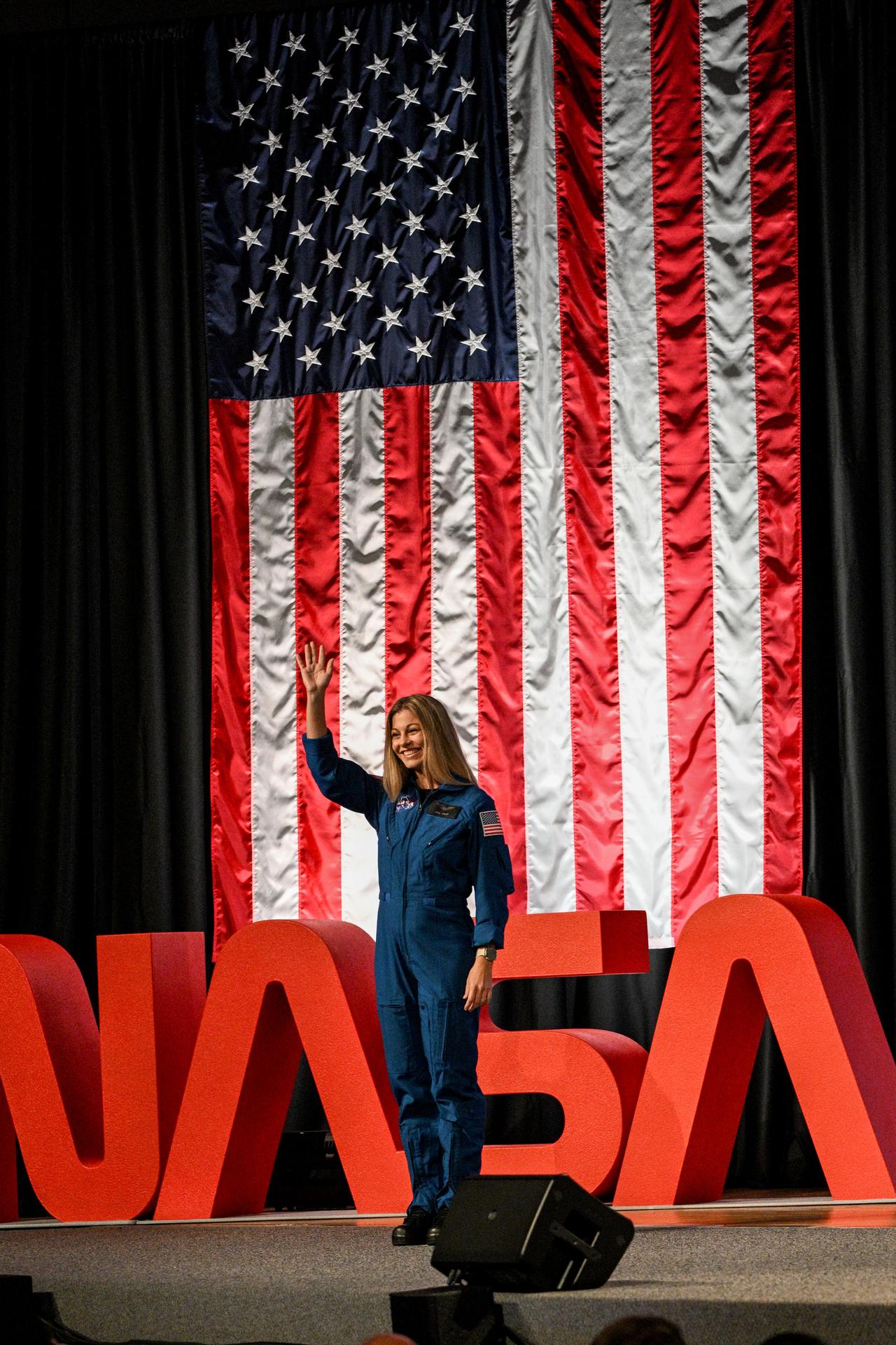 jsc2025e076271 (09/22/2025) --- NASA announced its 2025 Astronaut Candidate Class on Sept. 22, 2025. Anna Menon was selected by NASA to join the 2025 astronaut candidate class. She reported for duty in September 2025.  Photo Credit: NASA - Helen Arase Vargas