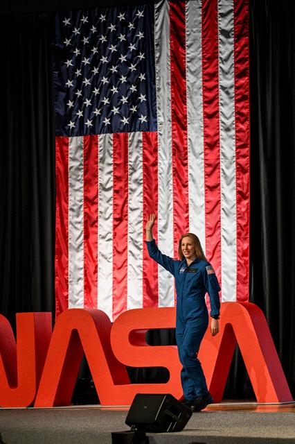 NASA image: NASA 2025 Astronaut Candidate Imelda Muller at Announcement Ceremony