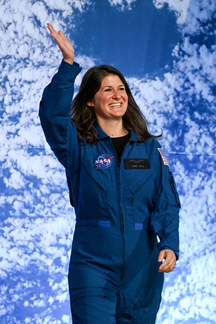 NASA image: 2025 Astronaut Candidate Lauren Edgar at Announcement Ceremony