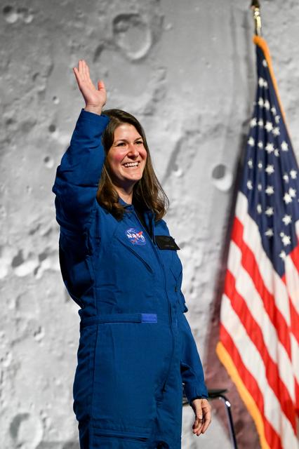 NASA image: 2025 Astronaut Candidate Lauren Edgar at Announcement Ceremony