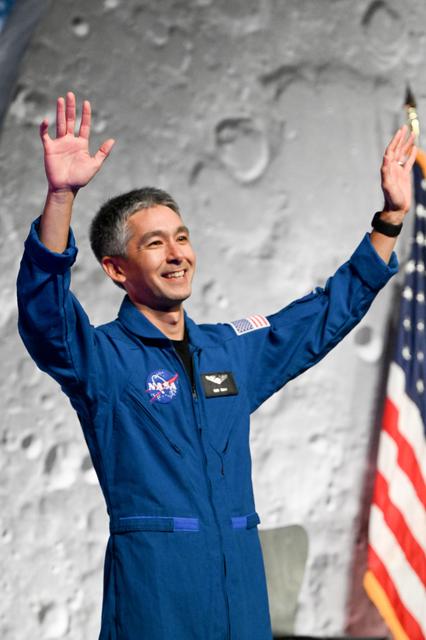 NASA image: 2025 Astronaut Candidate Yuri Kubo at Announcement Ceremony