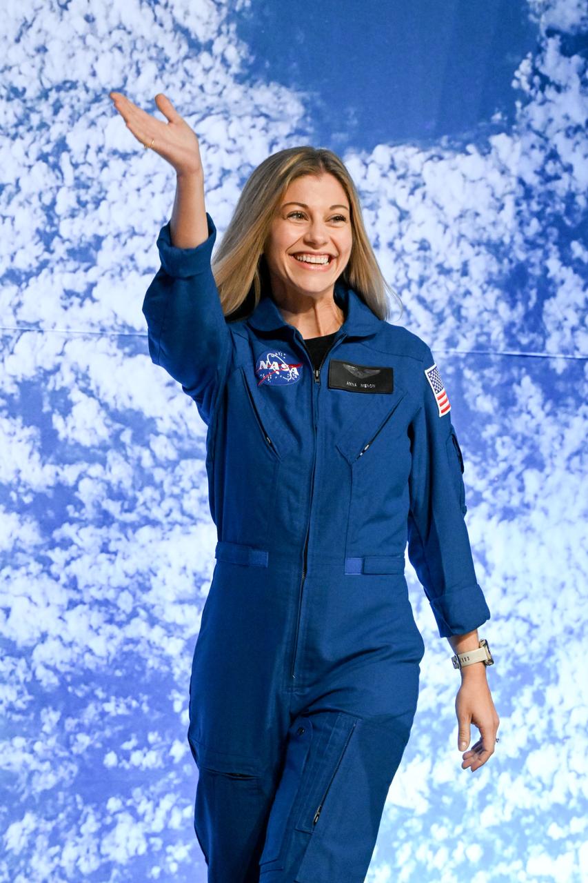jsc2025e076359 (09/22/2025) --- NASA announced its 2025 Astronaut Candidate Class on Sept. 22, 2025. Anna Menon was selected by NASA to join the 2025 astronaut candidate class. She reported for duty in September 2025. 