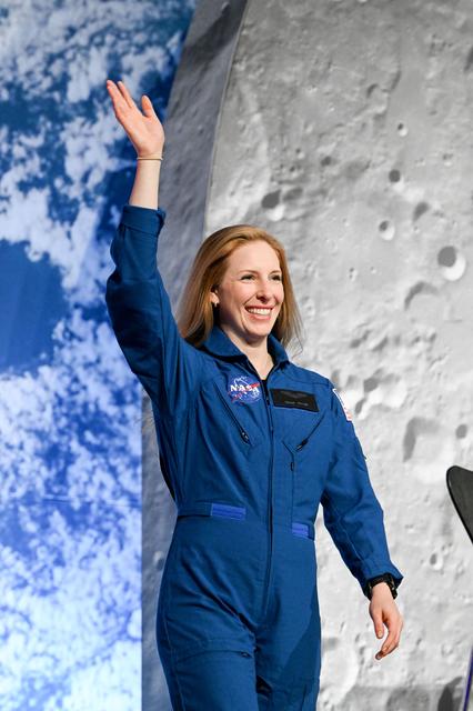 NASA image: 2025 Astronaut Candidate Imelda Muller at Announcement Ceremony