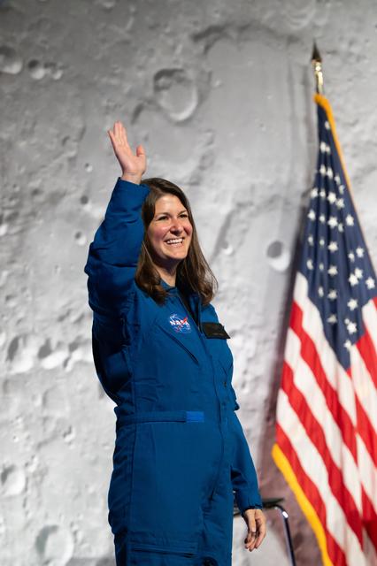 NASA image: 2025 Astronaut Candidate Lauren Edgar at Announcement Ceremony