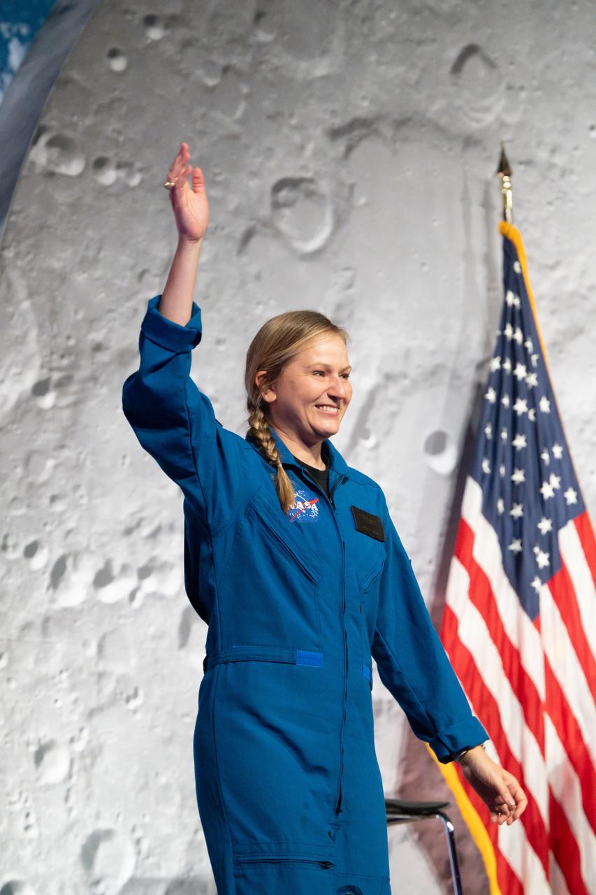 jsc2025e076416 (09/22/2025) --- NASA announced its 2025 Astronaut Candidate Class on Sept. 22, 2025. Rebecca “Becky” Lawler was selected by NASA to join the 2025 astronaut candidate class. She reported for duty in September 2025. 