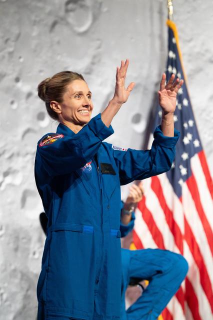 NASA image: 2025 Astronaut Candidate Katherine Spies at Announcement Ceremony