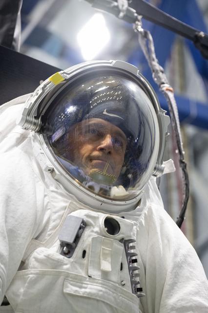 NASA image: Artemis II Pre-Flight Egress Fitness Standard Measures Test