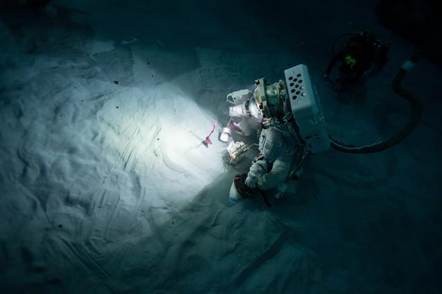 Artemis Lunar Spacesuit Testing