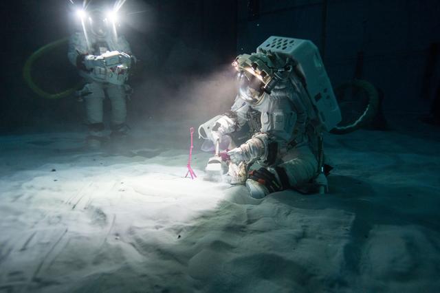 Artemis Lunar Spacesuit Testing