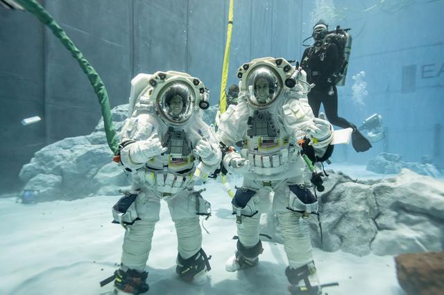 Artemis Lunar Spacesuit Testing