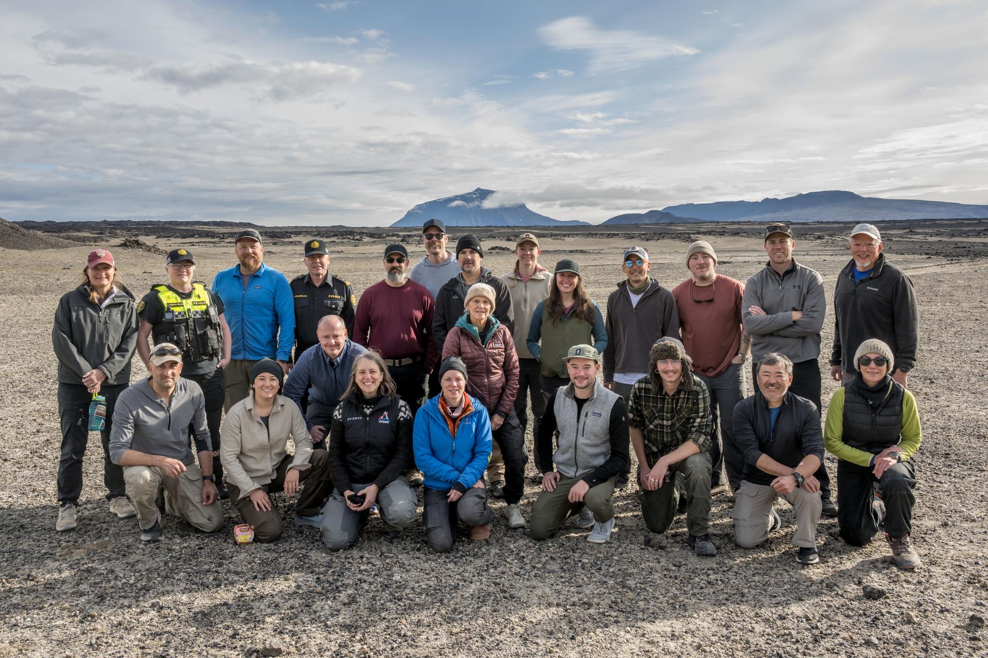 Artemis geology training in Iceland -- jsc2026e406097