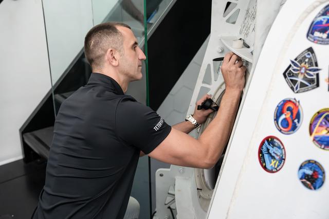Roscosmos cosmonaut and SpaceX Crew-13 Mission Specialist Sergey Teteryatnikov