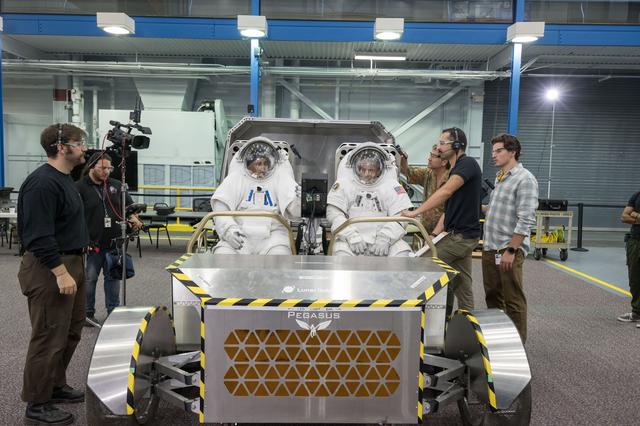 Crewed Lunar Terrain Vehicle Testing