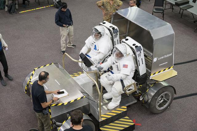 Crewed Lunar Terrain Vehicle Testing
