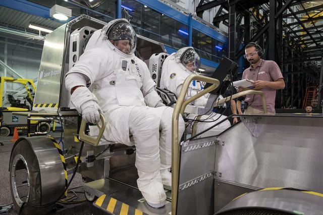 Crewed Lunar Terrain Vehicle Testing