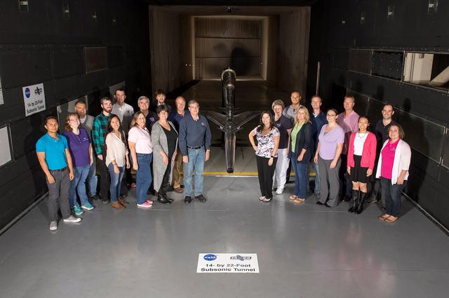 NASA image: Low-Boom Flight Demonstration Team Photo