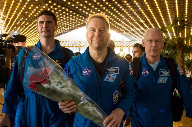 NASA image: Expedition 47 Soyuz TMA-19M Landing