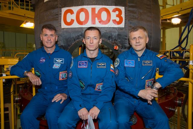 NASA image: Expedition 49 Preflight