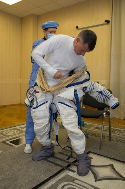 NASA image: Expedition 49 Preflight