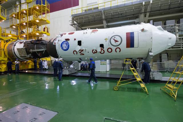 NASA image: Expedition 49 Preflight