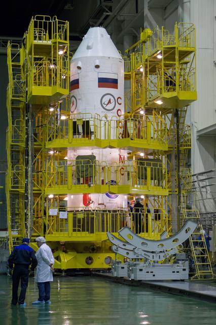 NASA image: Expedition 49 Preflight