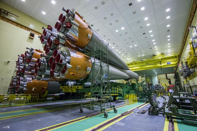 NASA image: Expedition 49 Soyuz Assembly