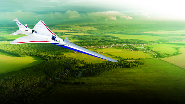 NASA image: Quesst Overland (Green)