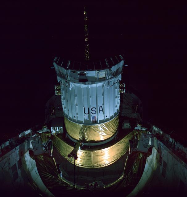 NASA image: Deployment of the TDRS by STS-6 Challenger
