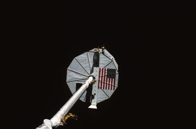 NASA image: RMS / PFTA operations using grapple fixture number (no.) 5