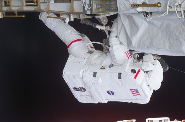 NASA image: MS Gernhardt during third EVA