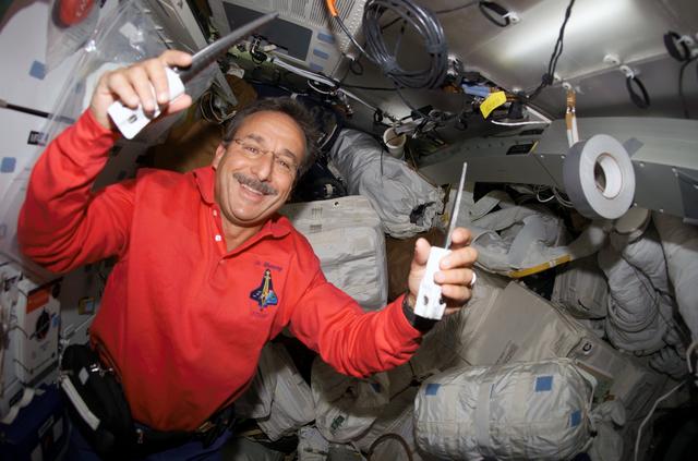 NASA image: Camarda on middeck