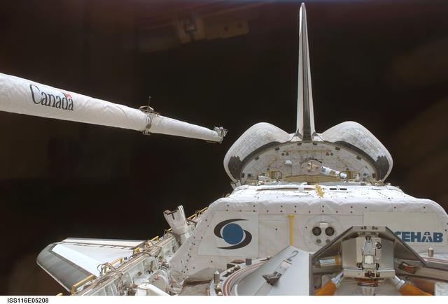 NASA image: Payload Bay on STS-116 Space Shuttle Discovery