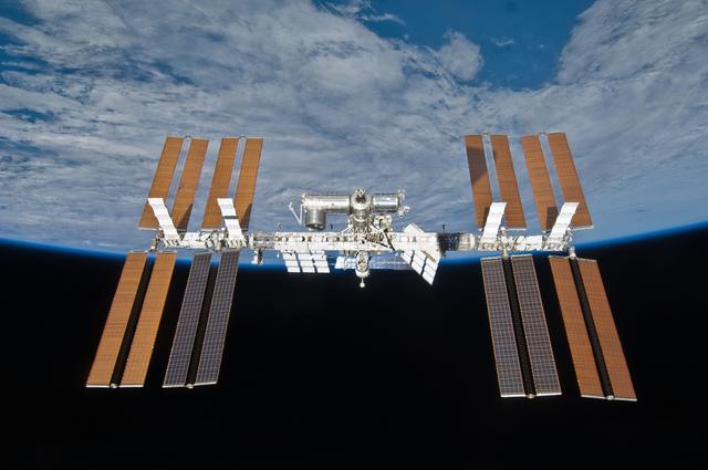 NASA image: ISS Fly around views from STS-119