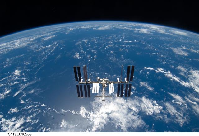 NASA image: ISS Flyaround views from STS-119