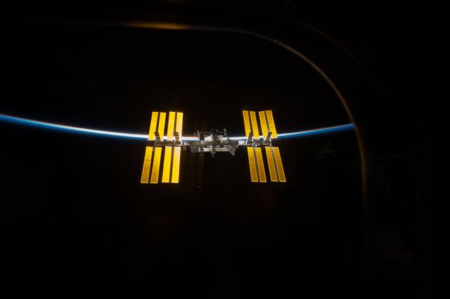 NASA image: ISS Fly around views from STS-119