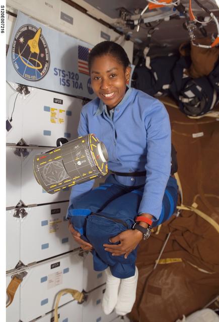 NASA image: Wilson on middeck