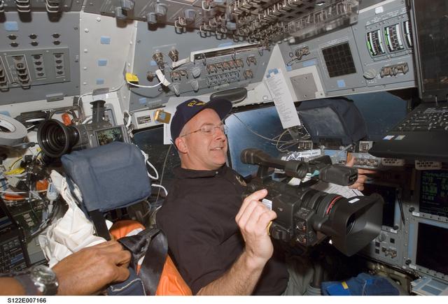 NASA image: Poindexter on FD during STS-122