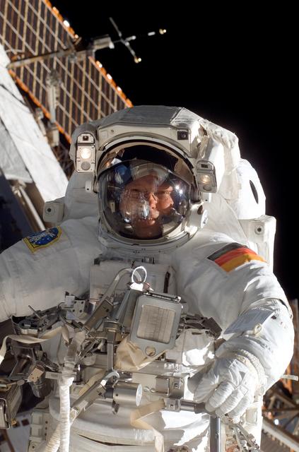 NASA image: Schlegel during EVA 2