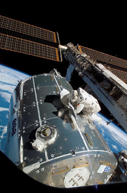 NASA image: Schlegel during EVA 2