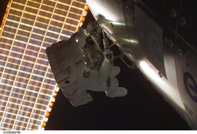 NASA image: Walheim during EVA 3