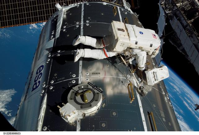 NASA image: Walheim during EVA 3