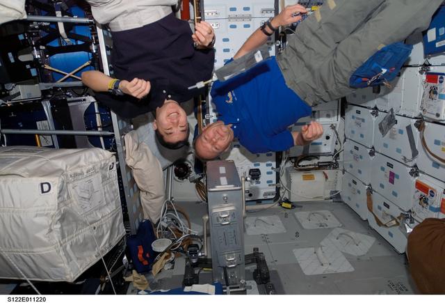 NASA image: Tani and Schlegel on MDDK