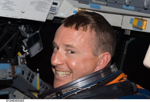 NASA image: Ham on Flight deck