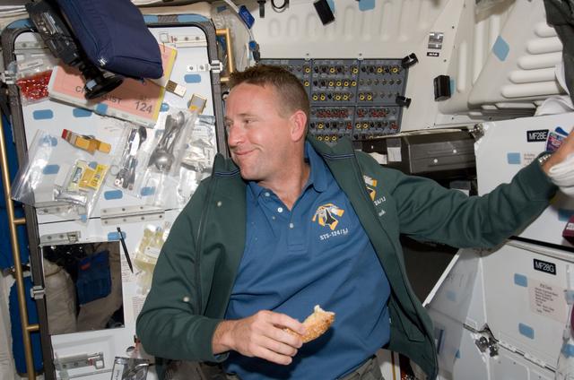 NASA image: Ham on middeck